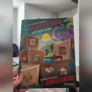 Disney Jungle Cruise Adventure Pins - Multicolor 6 pack